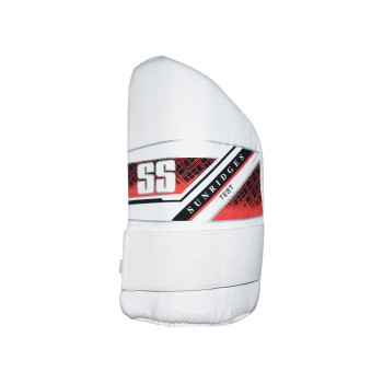 Test Cricket Inner Thigh Pad  -  Youth, White, Right-handed